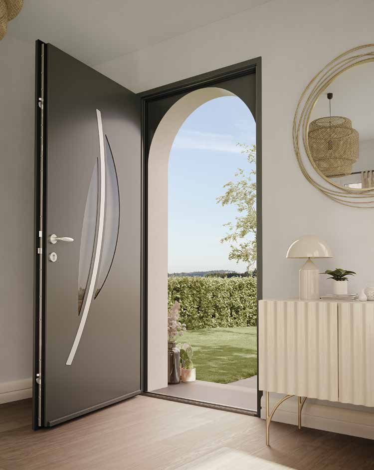 Porte blindée intérieur